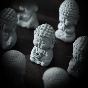 Blue Sandstone Traditional Chinese Buddha Cute Tea Pets For Sale
