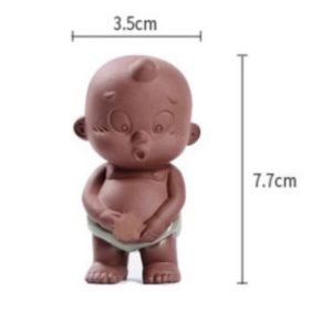 Chinese Gongfu Tea Accessories Zisha Handmade Tea Pet Cute Four Emotions Peeing Pee Boy
