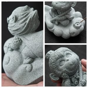 Creative Personalized Monkey King Tea Pet Chinese Gongfu Tea Accessories