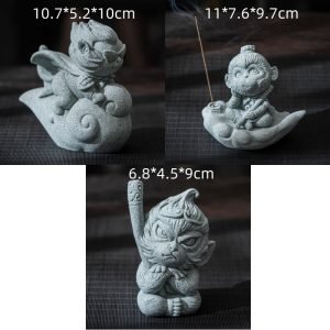 Creative Personalized Monkey King Tea Pet Chinese Gongfu Tea Accessories