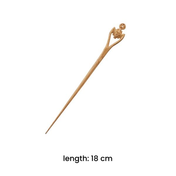 Hand Caving Antique Pattern Chinese Bamboo Tea Cake Needles For Sale