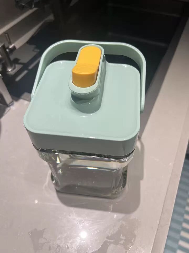 I Just Got This 0 9 Gallon Green Plastic Square Cold Sun Tea Container