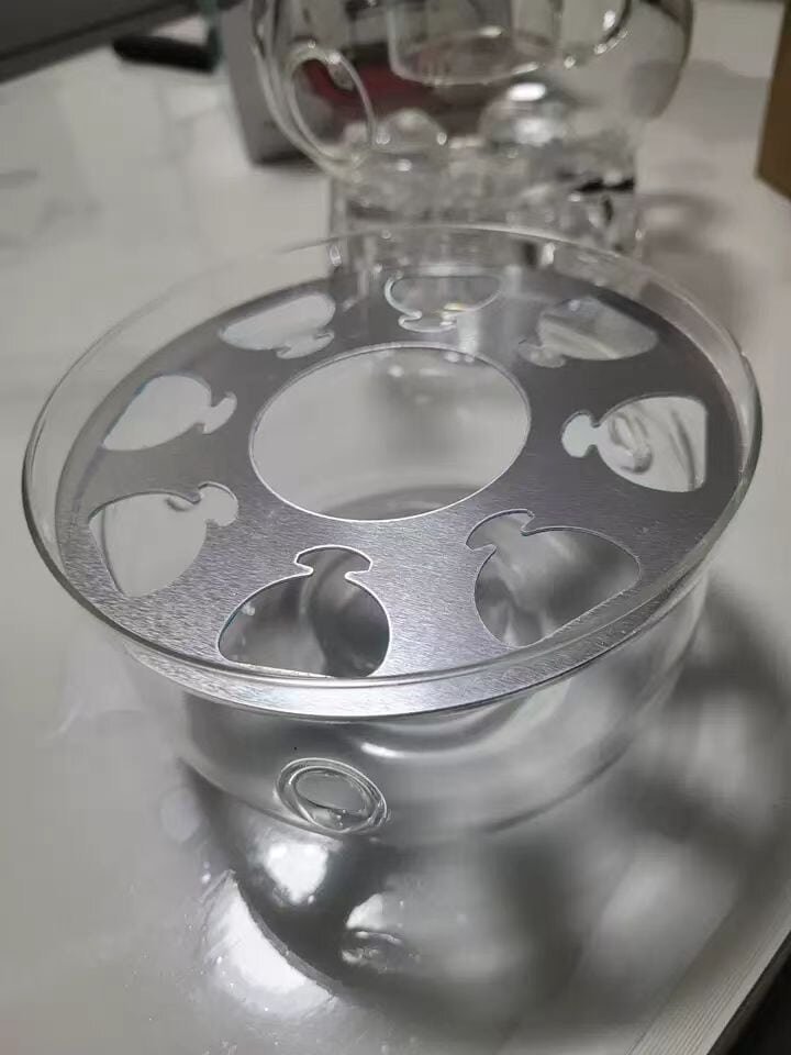 I Just Got This Clear Glass Tea Kettle Warmer