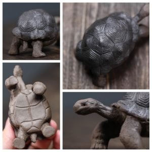 Large And Small Handmade Yixing Purple Clay Mini Traditional Chinese Turtle Tea Pet