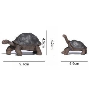 Large And Small Handmade Yixing Purple Clay Mini Traditional Chinese Turtle Tea Pet