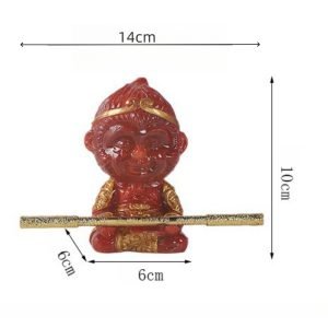 Monkey King Resin Color Changing Traditional Chinese Tea Pet Gongfu Tea Accessories For Sale