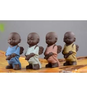 Personalized Chinese Zen Pee Pee Boy Yixing Purple Clay Gongfu Tea Pet Table Decoration