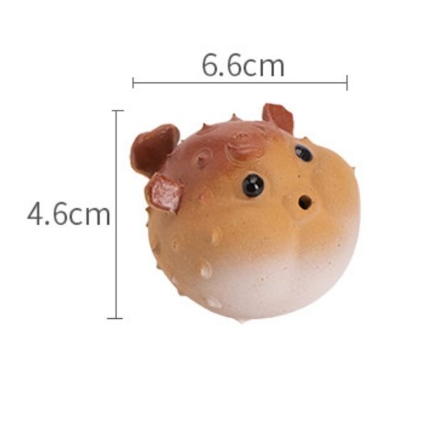 Small Handmade Globefish Ceramic Cute Chinese Tea Ceremony Tea Pet