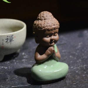 Traditional Chinese Tea Ceremony Antique Buddha Ge Kiln Tea Pets
