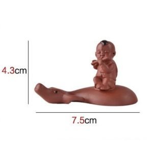 Traditional Chinese Tea Ceremony Purple Clay Cowboy Calf Antique Gongfu Tea Pet