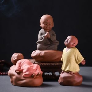 Traditional Chinese Zen Buddha Zisha Tea Pets Gongfu Tea Accessories For Sale