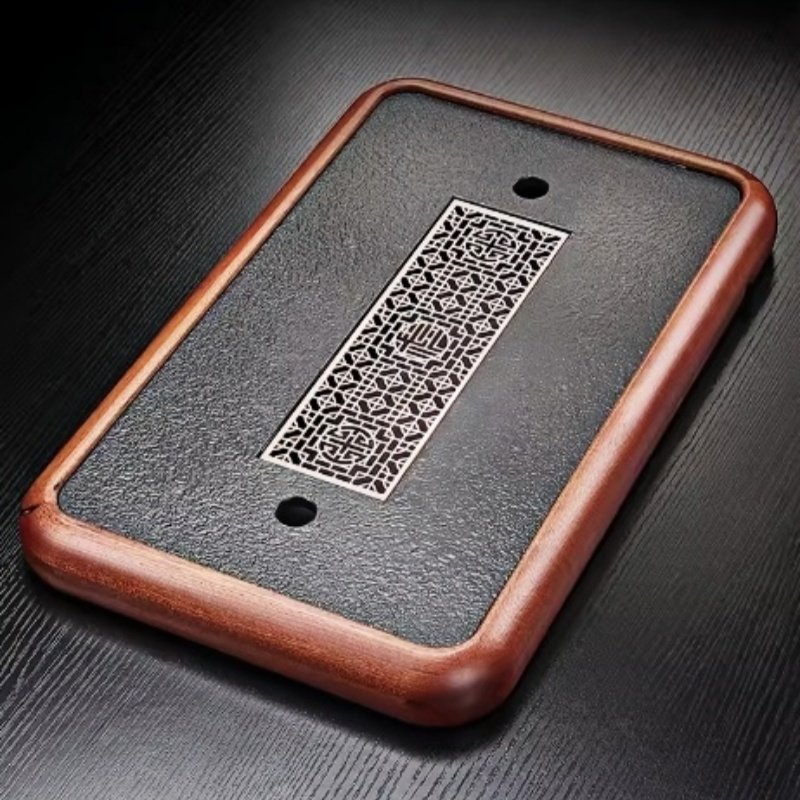 Traditional Ge Kiln Crack Glaze Gongfu Porcelain Tea Ceremony Set With Wooden Tray Traditional Ge Kiln Crack Glaze Gongfu Porcelain Tea Ceremony Set With Wooden Tray