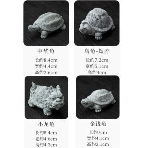 Traditional Turtle Blue Sandstone Chinese Tea Ceremony Tea Pet