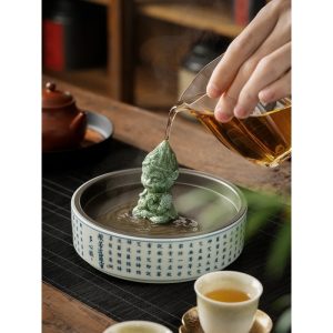 Vintage Blue Sandstone Traditional Chinese Monkey King Gongfu Tea Pet