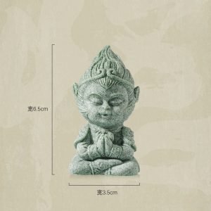 Vintage Blue Sandstone Traditional Chinese Monkey King Gongfu Tea Pet