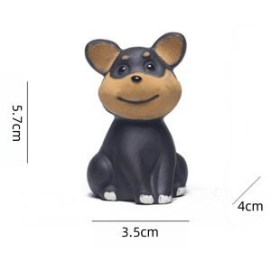 Zisha Handmade Chinese Kongfu Cute Tea Pet Bee Dog Tea Accessories Desk Decoration