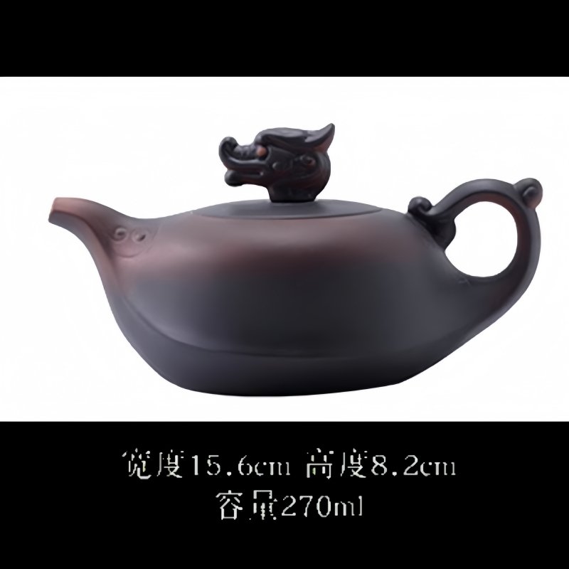 Purple Clay Antique Teavana Japanese Dragon Boat Teapot Set With Dragon Head Pot Lid Purple Clay Antique Teavana Japanese Dragon Boat Teapot Set With Dragon Head Pot Lid