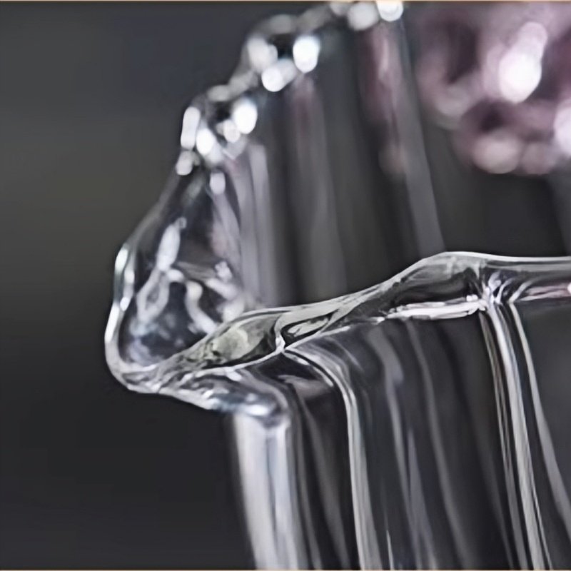 6.1 Fl Oz Small Pink Flower Petal Grab Glass Teapot With Glass Infuser 6.1 Fl Oz Small Pink Flower Petal Grab Glass Teapot With Glass Infuser