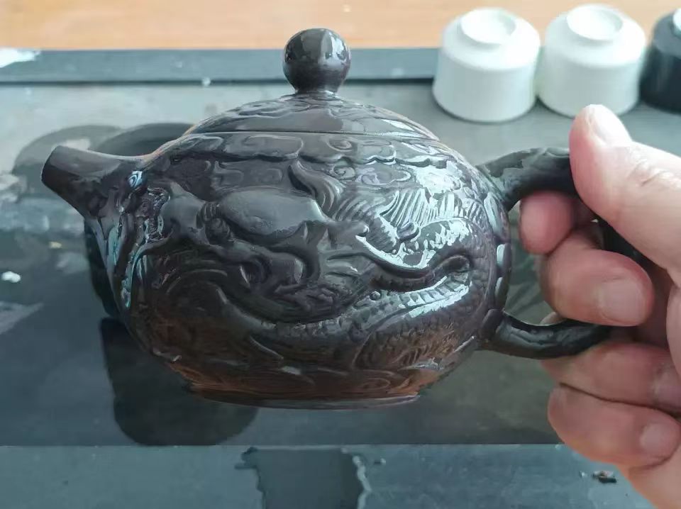 I Just Got This Teapot And Tea Boat Set