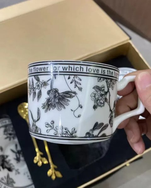 I Bought These Botanical Whispers Tea Cups And Saucers As A Treat For Myself And I Couldn’t Be Happier