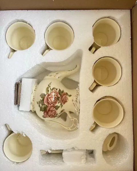 I Bought This Tea Set As A Gift For My Mom And She Absolutely Loved It!