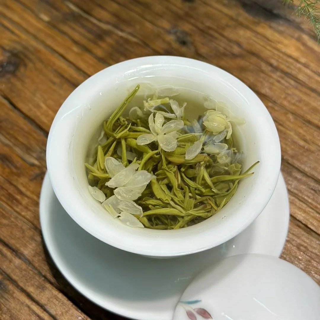 2024 Spring Select 200g Premium Grade Six Times Scented Jasmine Bi Luo Chun Green Tea Fragrant And Delicate 2024 Spring Select 200g Premium Grade Six Times Scented Jasmine Bi Luo Chun Green Tea Fragrant And Delicate