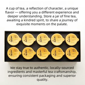 2024 Spring First Flush Tea Premium 3a Grade 40g Bi Luo Chun Green Tea Individually Packaged In Elegant Small Tins