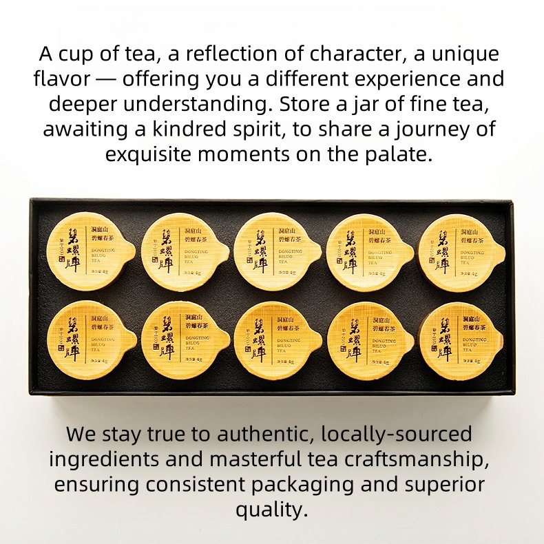 2024 Spring First Flush Tea Premium 3a Grade 40g Bi Luo Chun Green Tea Individually Packaged In Elegant Small Tins 2024 Spring First Flush Tea Premium 3a Grade 40g Bi Luo Chun Green Tea Individually Packaged In Elegant Small Tins