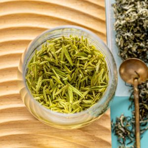 2024 Spring Ming Qian Pi Luo Chun Best Premium A Grade Biluochun Green Tea 50g With Exquisite Gold Jar​