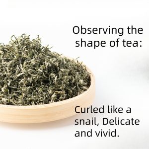 2024 Spring Premium Grade Ming Qian Bi Luo Chun Tea Classic Kraft Paper Packaging 200g