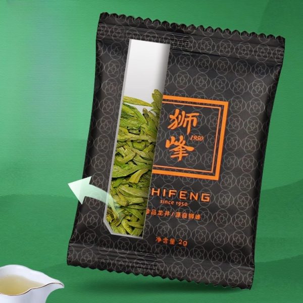 2024 Spring First Grade Shi Feng Ming Qian Long Jing Dragon Well Tea Bags 60g In Total