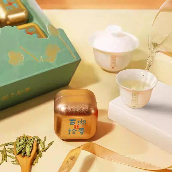 2024 Spring Premium Grade West Lake Ming Qian Long Jing Green Tea Exquisite Independent Packaging Of 150g In Total