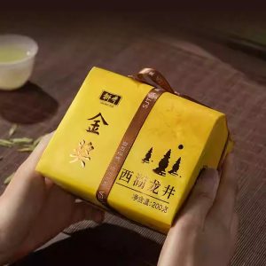 2024 Spring Gold Award Quality West Lake Dragon Well Longjing Green Tea 200g