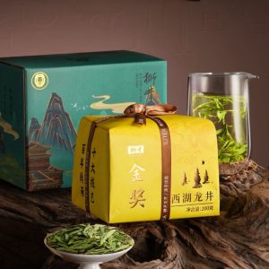 2024 Spring Gold Award Quality West Lake Dragon Well Longjing Green Tea 200g