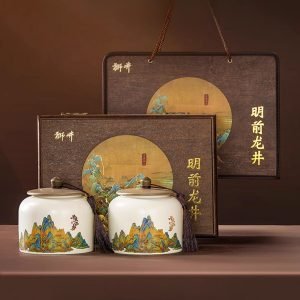 2024 Spring West Lake Premium Grade Long Jing Dragon Well Green Tea With Gift Box