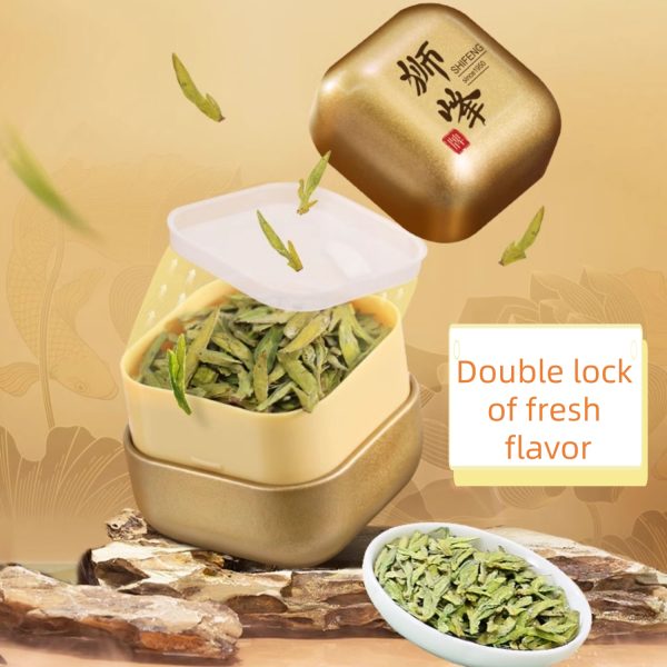2024 Spring Premium Grade Shifeng Ming Qian Long Jing Green Tea Exquisite Individual Packaging 12.5g*12