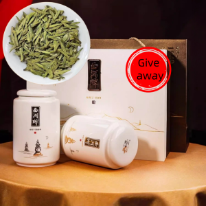 Spring 2024 Best 3a Premium Grade Ming Qian Long Jing Dragon Well Tea From Xihu 100g*2