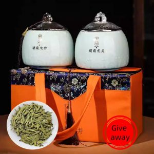 2024 Spring Premium 3a Grade Best Ming Qian West Lake Xi Hhu Longjing Tea 100g With Gift Box