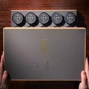 Spring 2024 West Lake Dragon Well Green Tea Premium Ming Qian Harvest In Individual Luxury Cans Total 75g