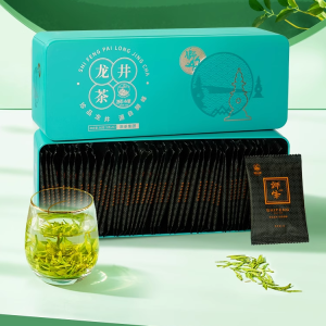 2024 Spring Shifeng Premium Xi Hu Longjing Green Tea With Independent Small Package Total 80g