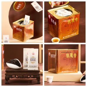 Spring 2024 Second Grade Charcoal Roasted Chinese Tie Guan Yin Oolong Tea Strong Aroma Ti Kwan Yin Extra-large 500g Pack