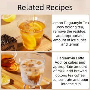 2024 Spring Tan Bei Tie Guan Yin Roasted Coffee Oolong Tea Homemade Latte Or Milk Tea Best Ingredients