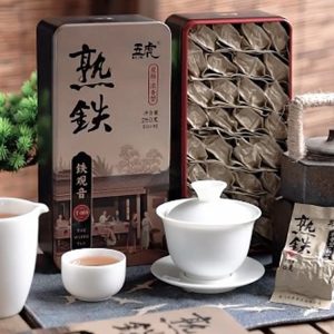 2024 Spring Premium Authentic Heavy Roasted Anxi Tieguanyin Oolong Tea For Homemade Milk Tea And Latte
