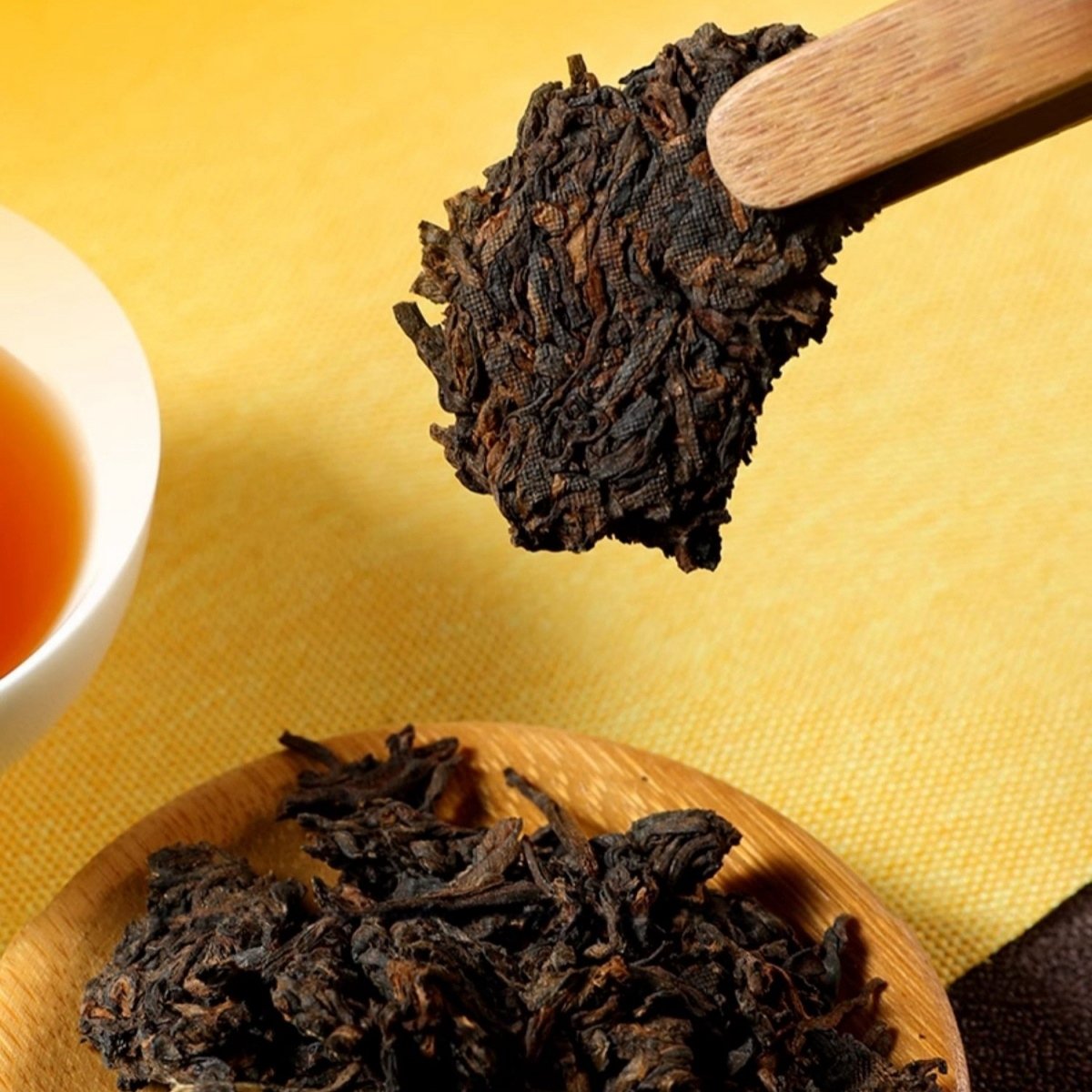 2022 Yunnan Sourcing Premium “golden Needle White Lotus” Ripe Puerh Tea Cake 357g Puer Tea From China 2022 Yunnan Sourcing Premium "golden Needle White Lotus" Ripe Puerh Tea Cake 357g Puer Tea From China