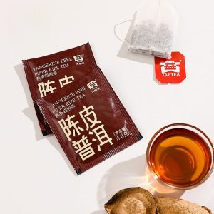Ripe Tangerine Pu Erh Tea Bags 1.6g*25 Yunnan Sourcing Authentic Chenpi Puer Tea Bags