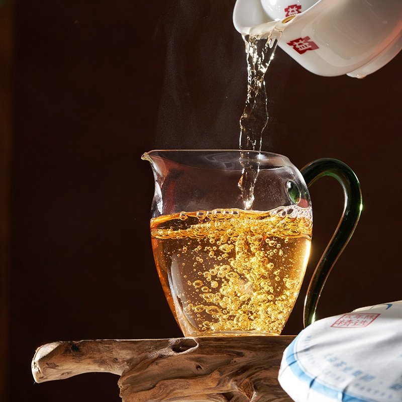 Refined Classic “7542” Chinese Raw Puer Tea Cake 357g Yunnan Sourcing Menghai Boutique Sheng Puerh Tea Refined Classic "7542" Chinese Raw Puer Tea Cake 357g Yunnan Sourcing Menghai Boutique Sheng Puerh Tea