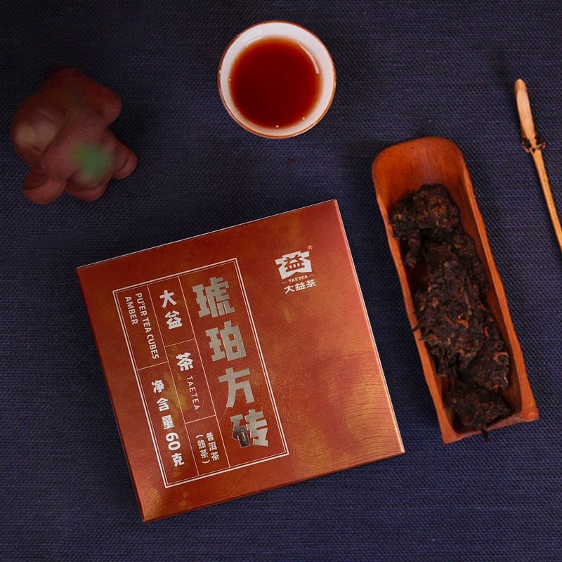 2022 Amber Ripe Pu Erh Tea Brick 60g For Daily Drinking Yunnan Sourcing Ripe Puer Tea 2022 Amber Ripe Pu Erh Tea Brick 60g For Daily Drinking Yunnan Sourcing Ripe Puer Tea