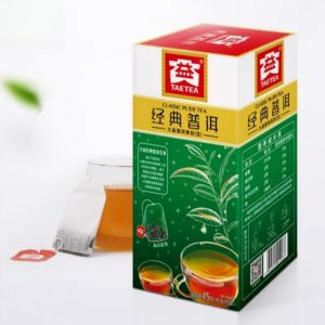 Classic Raw Puerh Tea Bags 1.8g*25 Fresh Taste Flavor Yunnan Sourcing Sheng Puer Tea