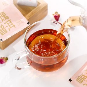 Rose Puer Tea Bags 1.6g*25 Yunnan Sourcing  Authentic Sheng Pu Erh Tea Bags