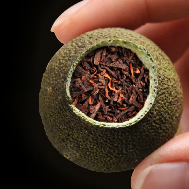 Citrus Pu Erh Tea Xin Hui Xiao Qing Gan Tea 200g Yunnan Sourcing Ripe Tangerine Pu Erh Tea Citrus Pu Erh Tea Xin Hui Xiao Qing Gan Tea 200g Yunnan Sourcing Ripe Tangerine Pu Erh Tea